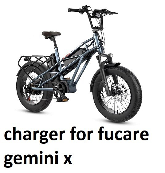 🔥AC/DC Adapter smart charger For Fucare gemini x 48v 2a special 3 prongs 🔥
