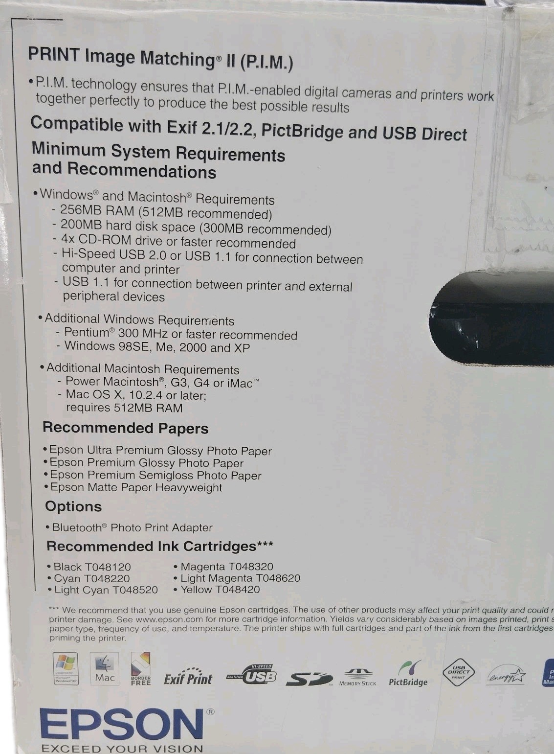 Epson Stylus Photo R340 Ink Jet Printer W/ Direct Cd/ Dvd Printing Bonus Pack