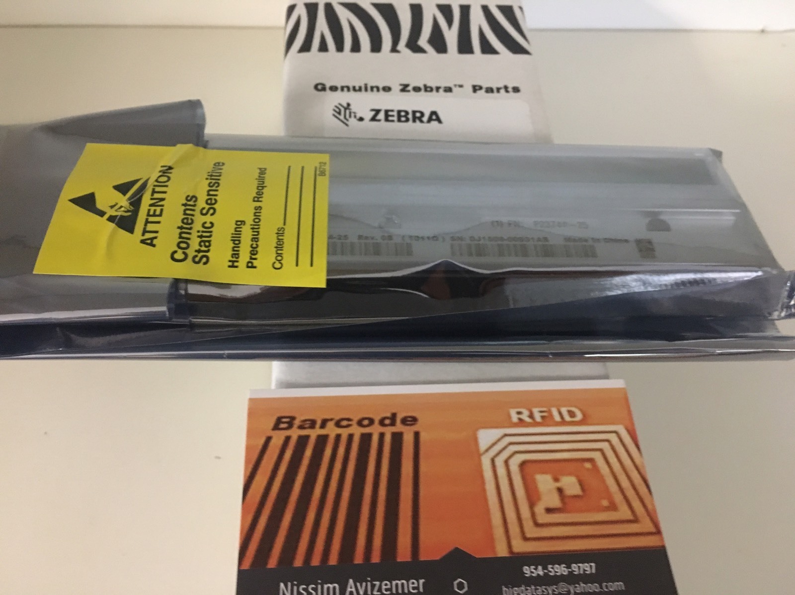 ZEBRA **ORIGINAL** P23745-25 ZE500 PRINTHEAD (6″) 203DPI NEW ***US SHIP***