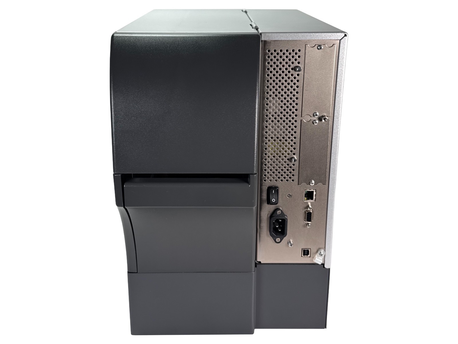 TESTED Zebra ZT410 Industrial Thermal Label Printer 300dpi Peel Rewind USB LAN