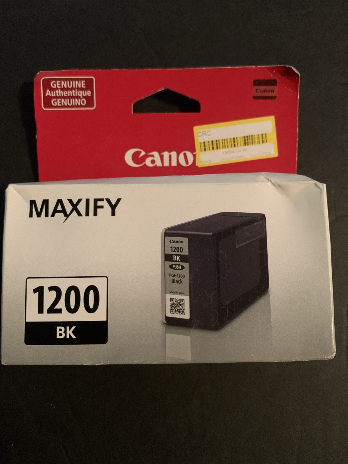 Canon PGI-1200 Maxify Black Ink Cartridge Brand New in Box