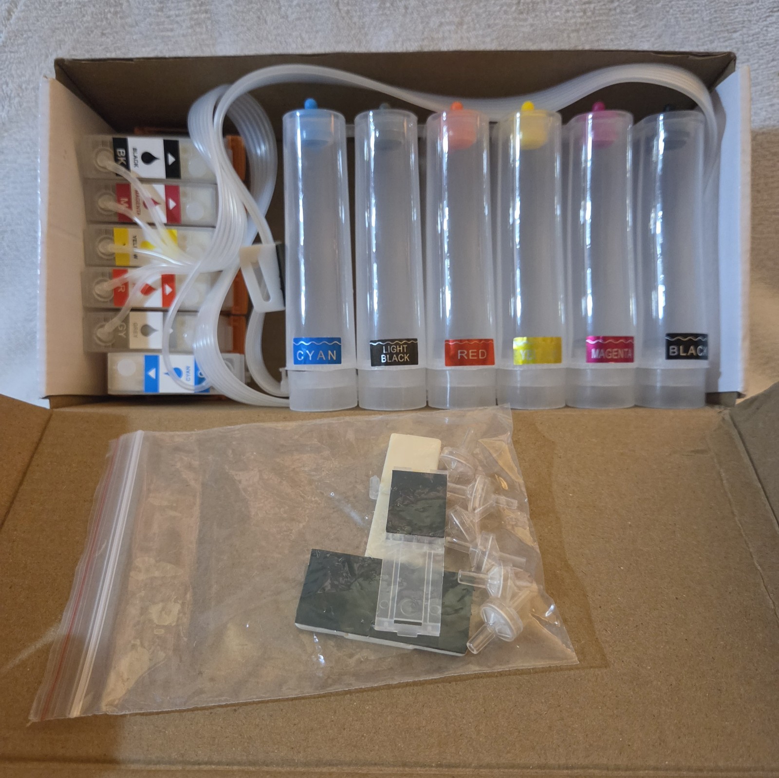 Compatible Empty Ciss Ink Supply System for Expression XP-15000 Printers