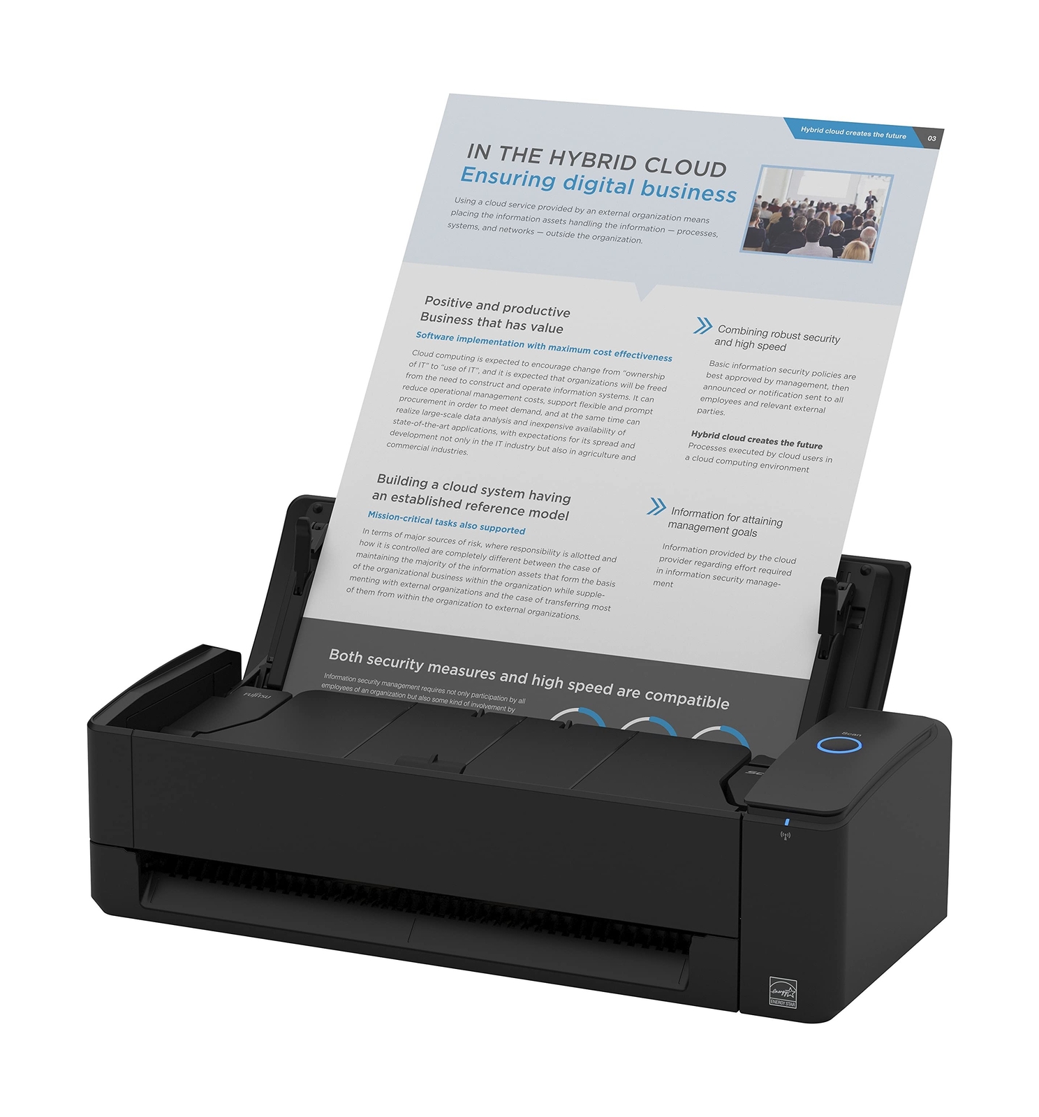 ScanSnap iX1300 Compact Wireless or USB Double-Sided Color Document, Photo & …