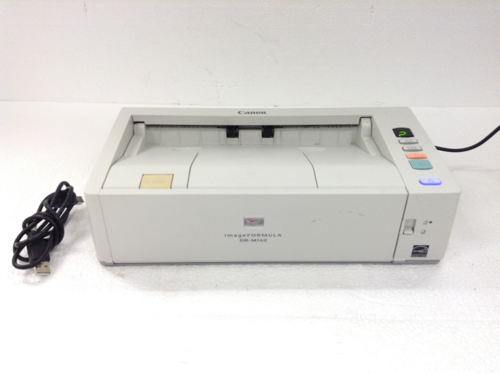 Canon imageFORMULA DR-M140 M111121 Document Scanner USB 238K Scans NO AC ADAPTER