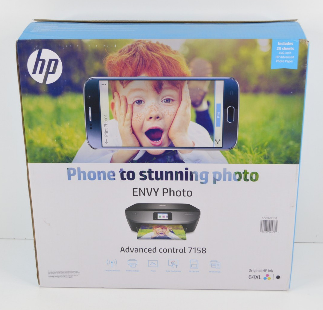 BRAND NEW HP Envy Photo 7158 All in One Wireless Printer Scanner Copier Machine
