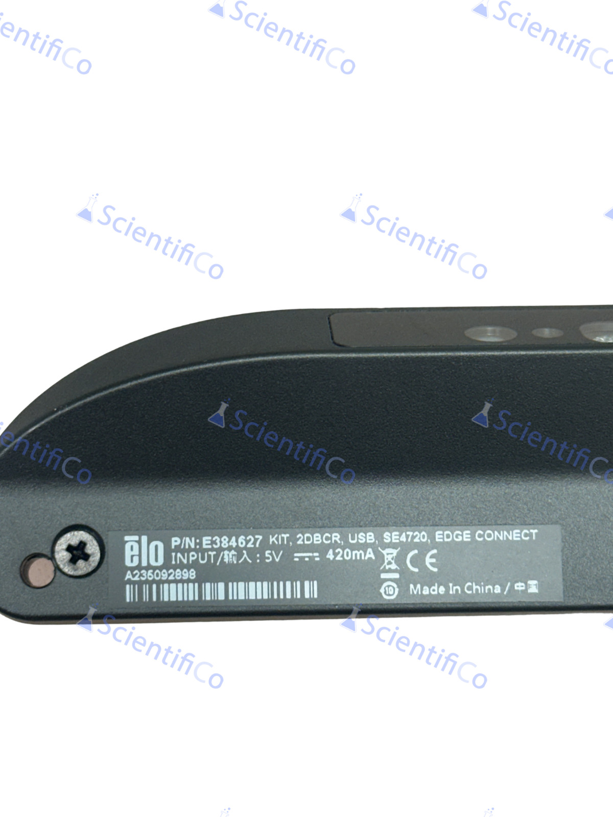 Elo Edge Connect 2D Barcode Scanner Zebra SE4720 USB P/N E384627 Used