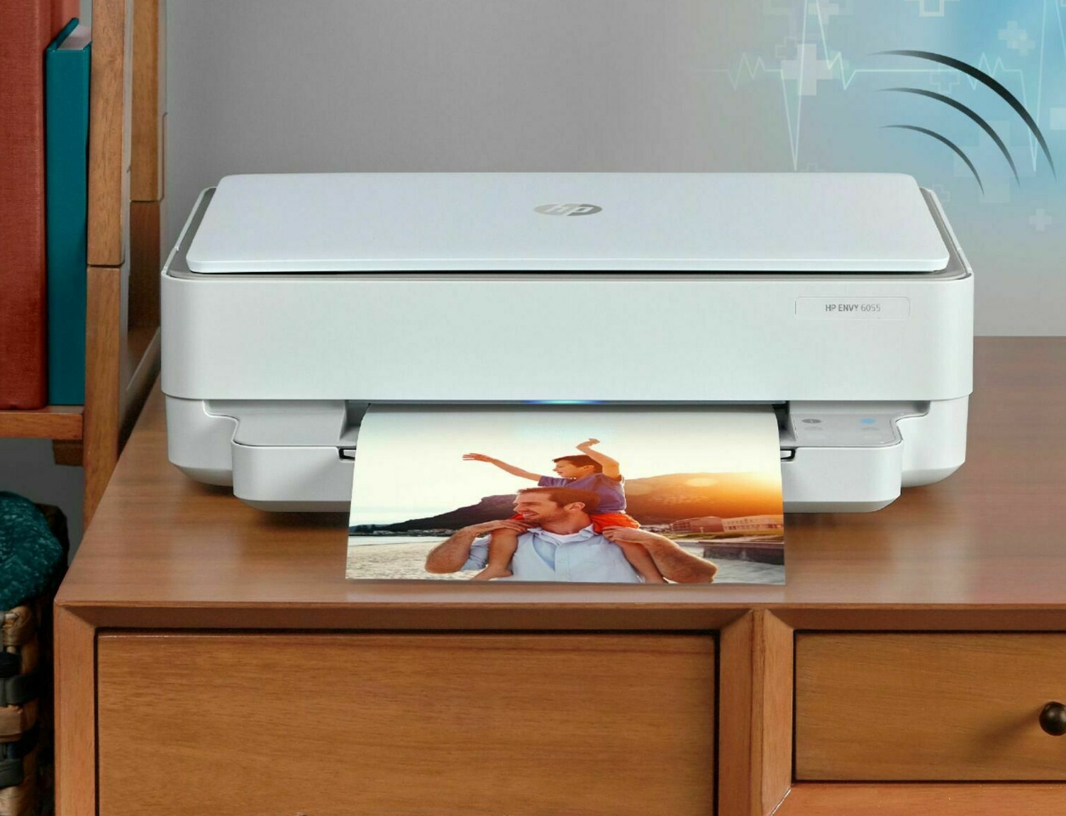 New HP Envy 6052e (6065e) All In One Printer-Wireless-Copy-Photo+Free INK