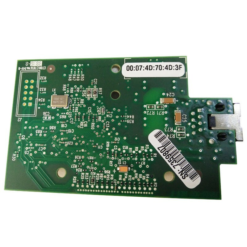Internal Print Server Network Card for Zebra ZM400 105SL Plus 110Xi4 170/220Xi4