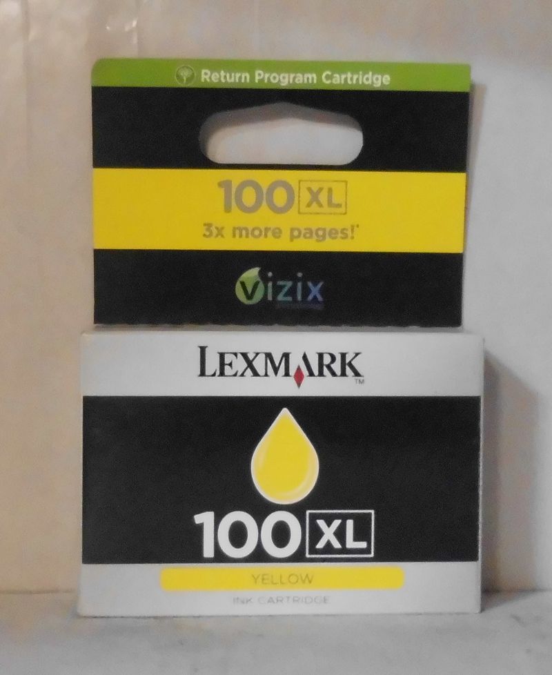 Lexmark 100 XL yellow Genesis S 815 S 816 Impact Pro S 301 305 405 505 14N1071B