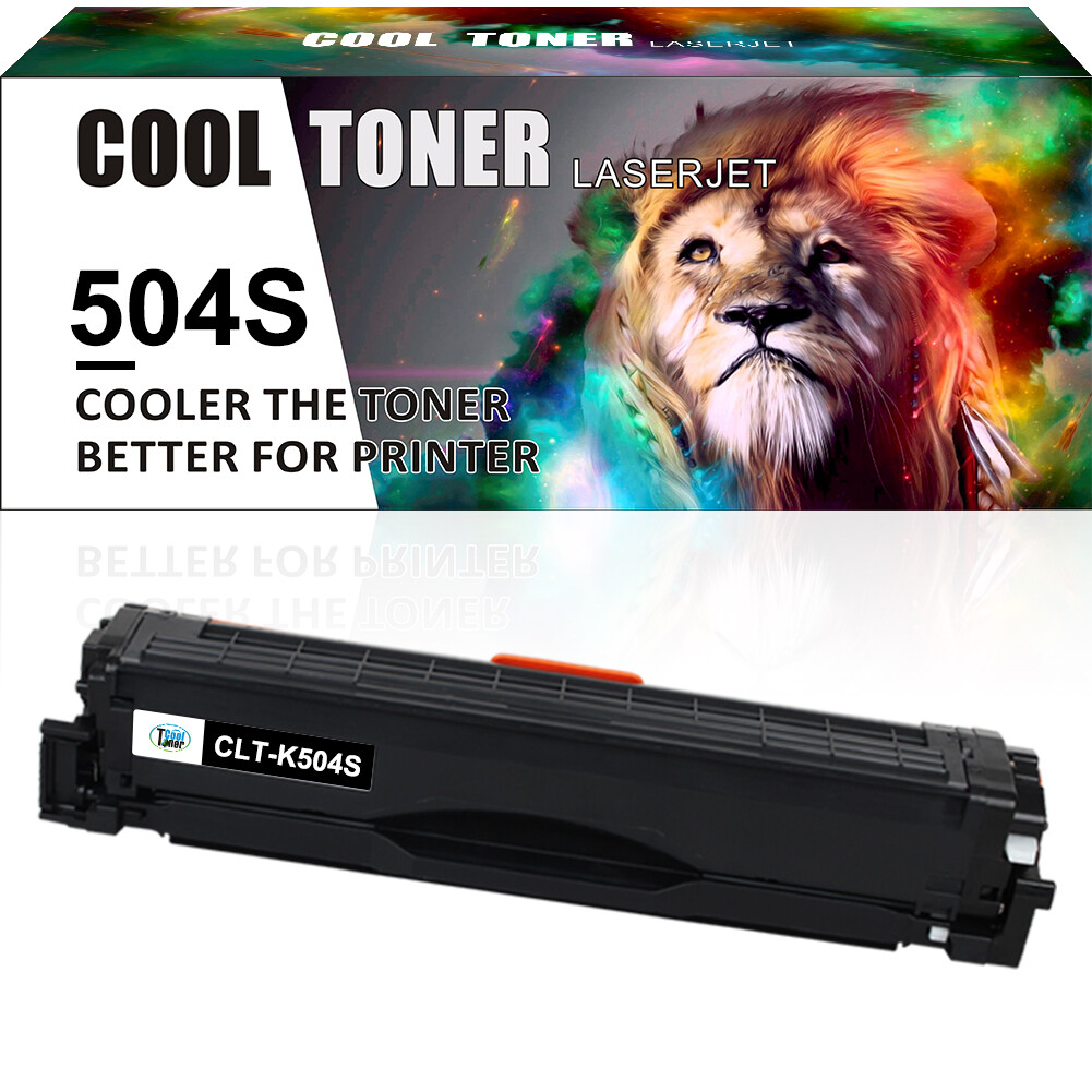 1x Black Toner Cartridge for Samsung Xpress SL-C1810W C1860FW CLT-K504S CLX-4195