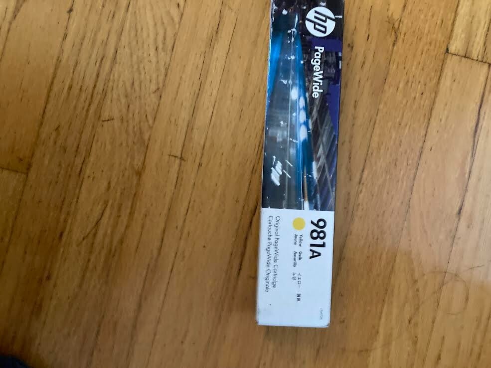 HP 981A Yellow Standard Yield Ink Cartridge (J3M70A), print up to 6,000 pages