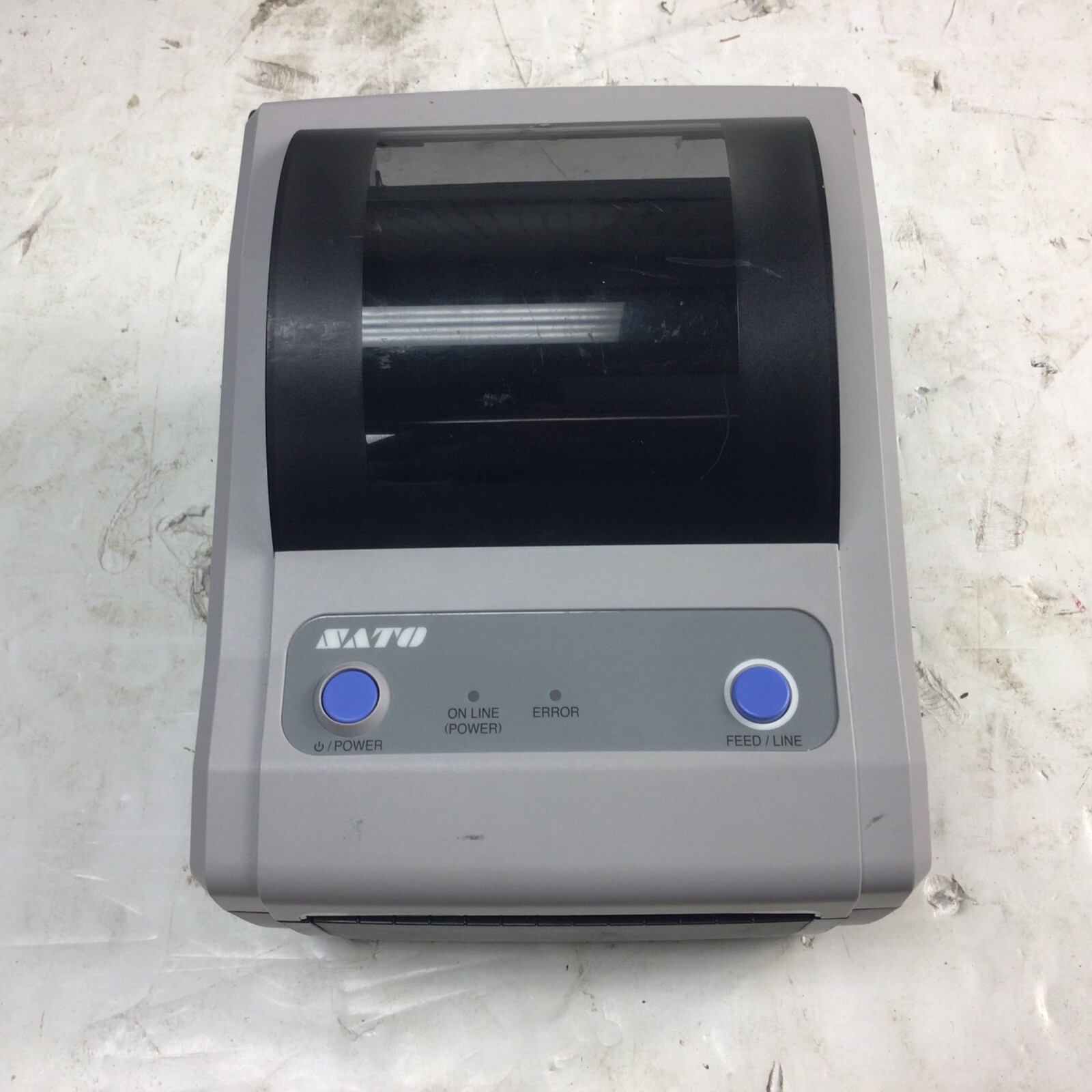 USED SATO CG412DT-LAN BARCODE PRINTER