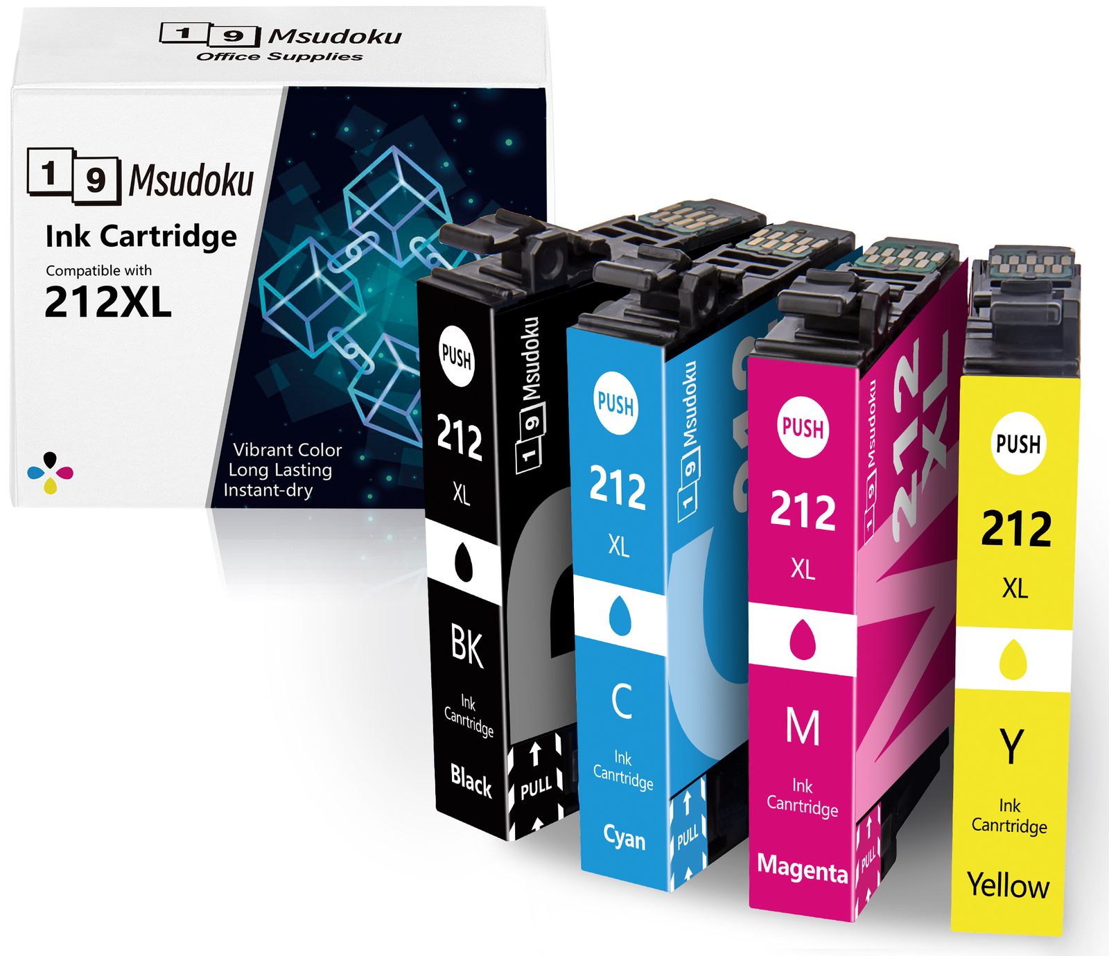 212XL T212XL Ink Cartridges For Epson WorkForce WF-2830 WF2850 XP-4100 XP4105