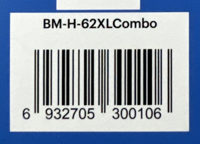 Green Project For HP 62XL Black & Color Ink Set F6U02BN – C2P05AN & C2P07AN