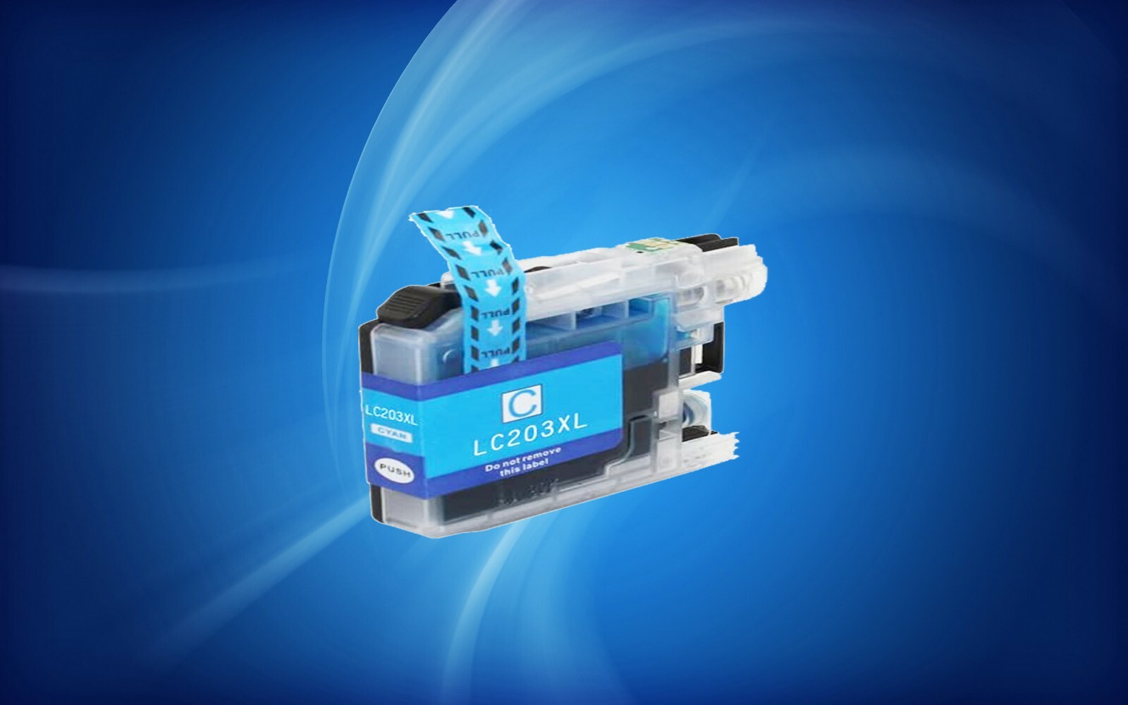 CYAN Ink For Brother LC-203 LC203 XL LC201 MFC-J680DW MFC-J880DW MFC-J885DW