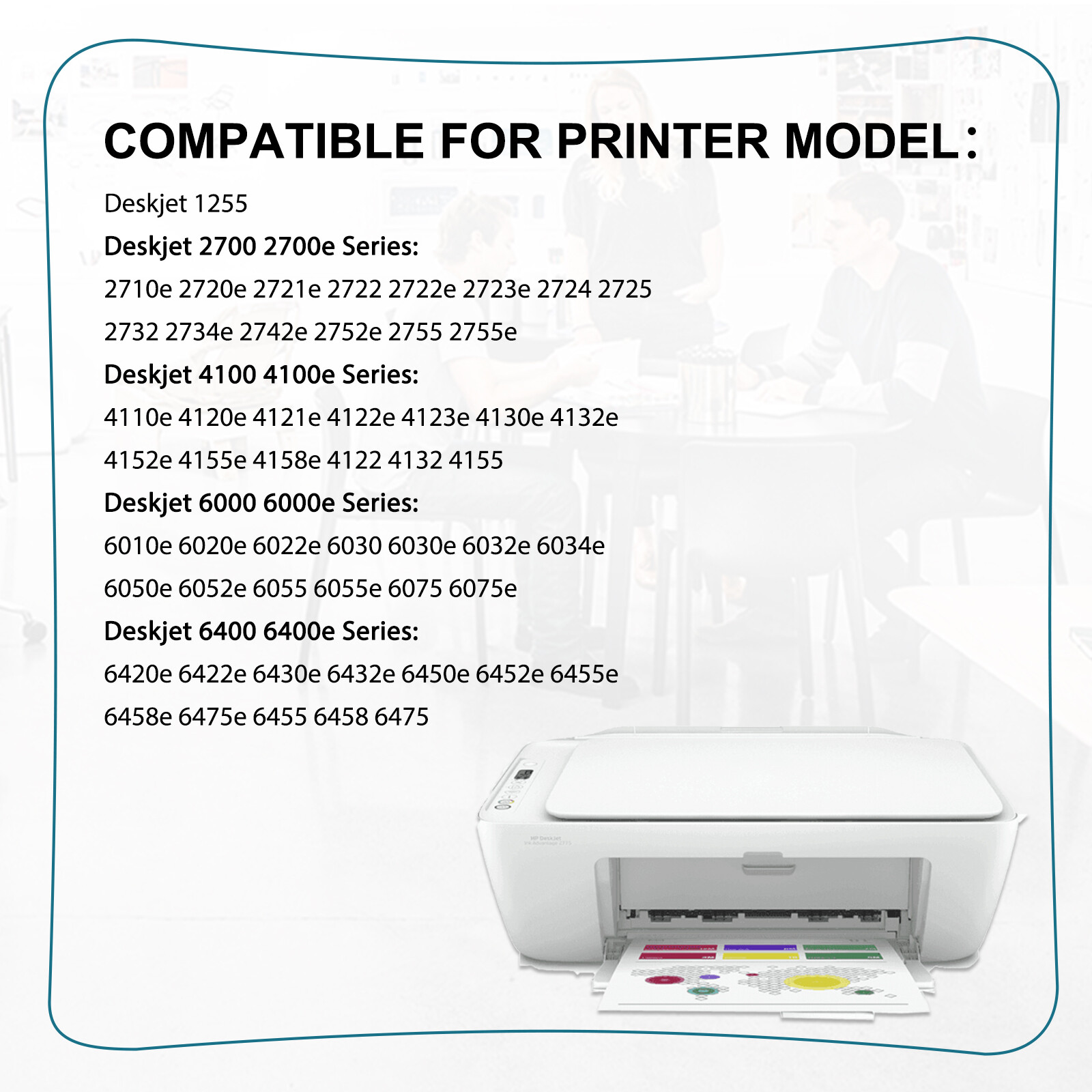 67 XL Ink Cartridge for HP 67XL Deskjet 2720 2755 4155 4158 Envy 6010 6055 6075