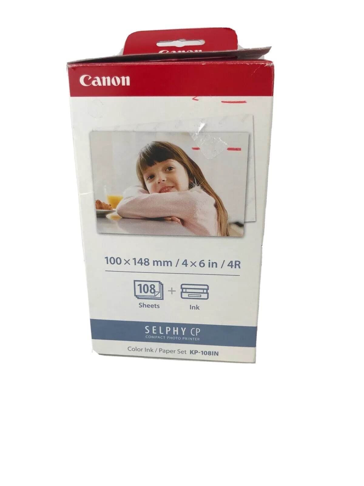 Canon KP-108IN Color Ink and Paper Set Open Box