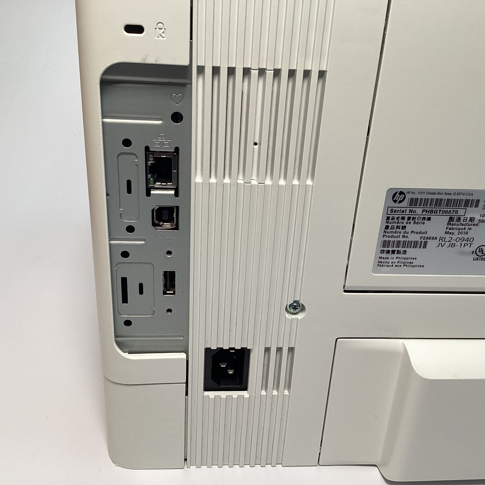 HP LaserJet Enterprise M506 Laser Printer F2A69A w/ Partial 87X – 48,850 Pages