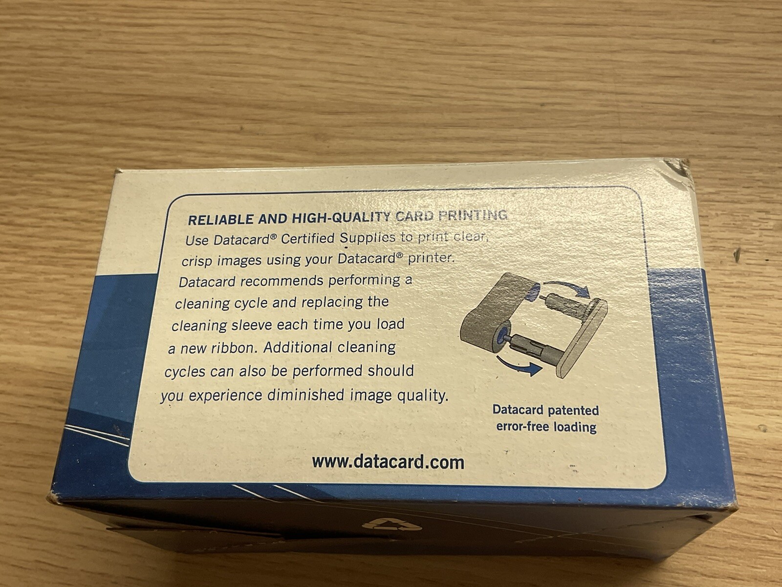 Datacard SP75Card Printer Silver Ribbon Kit 1500 Images Monochrome 532000/FRA853