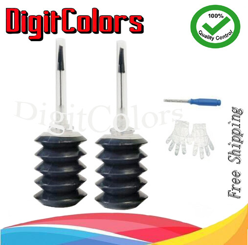 2x30ml Refill Black Ink kit for Canon PG-245 XL PIXMA iP2820 printer cartridges
