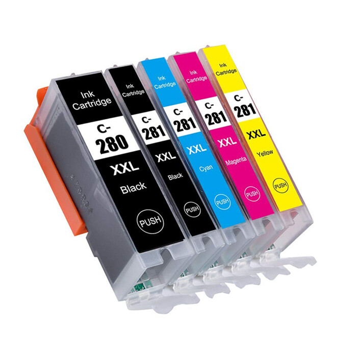 5PK Custom ink Set (See Description for quantities)
