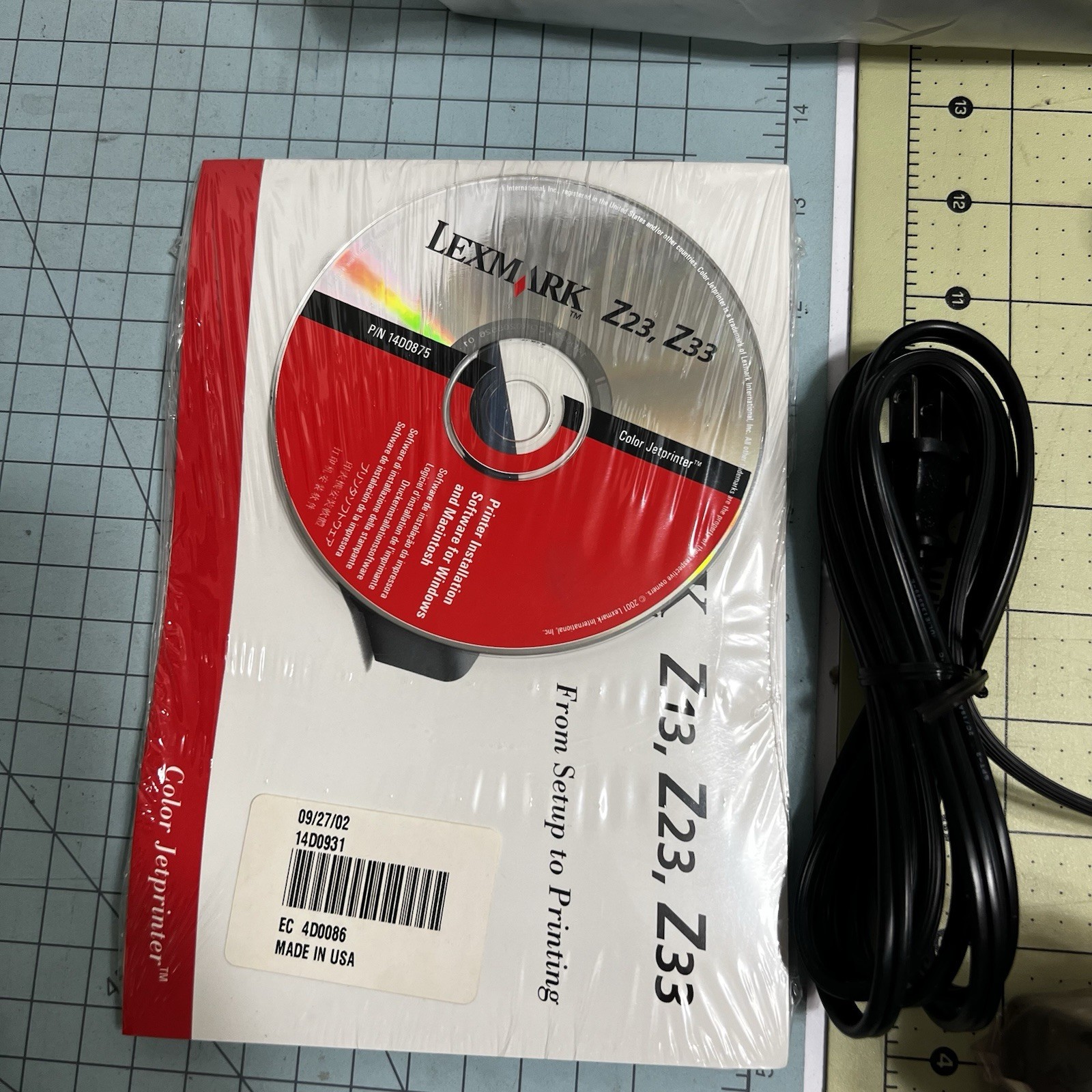Lexmark JetPrinter Z23 Standard Inkjet Printer New / Open Box