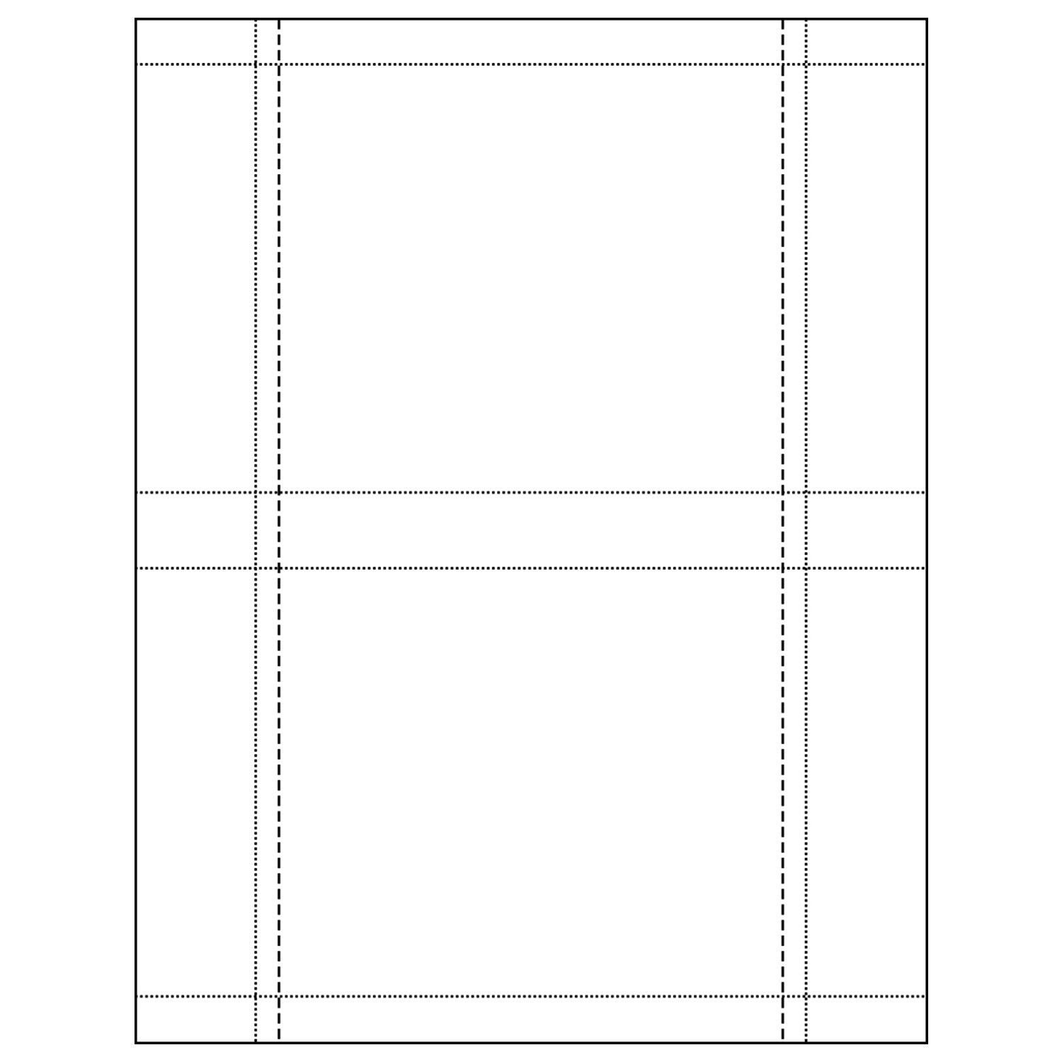 200 CD Jewel Case Back Tray Liner Inserts Matte White (100 Sheets)