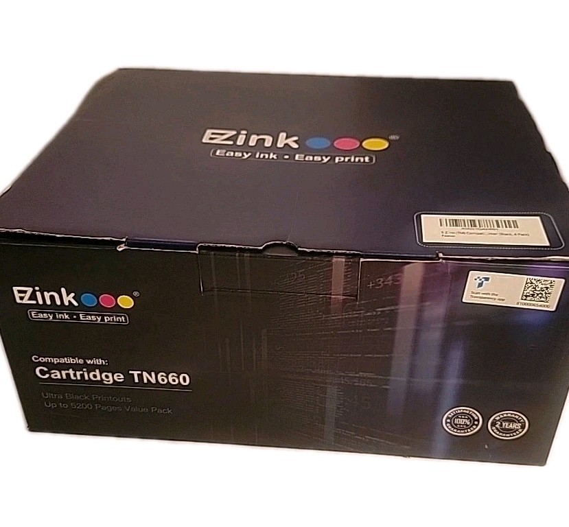 TN660 Toner Cartridge For Brother HL-L2320D L2340DW L2360DW Single Cartridge
