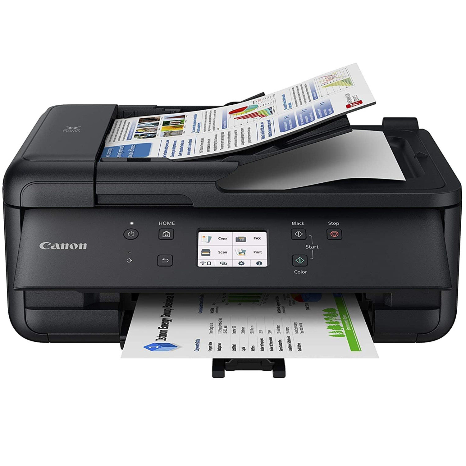 Canon TR7620a Wireless All-in-One Printer, Scanner, Copier, Fax Machine – 4452C0