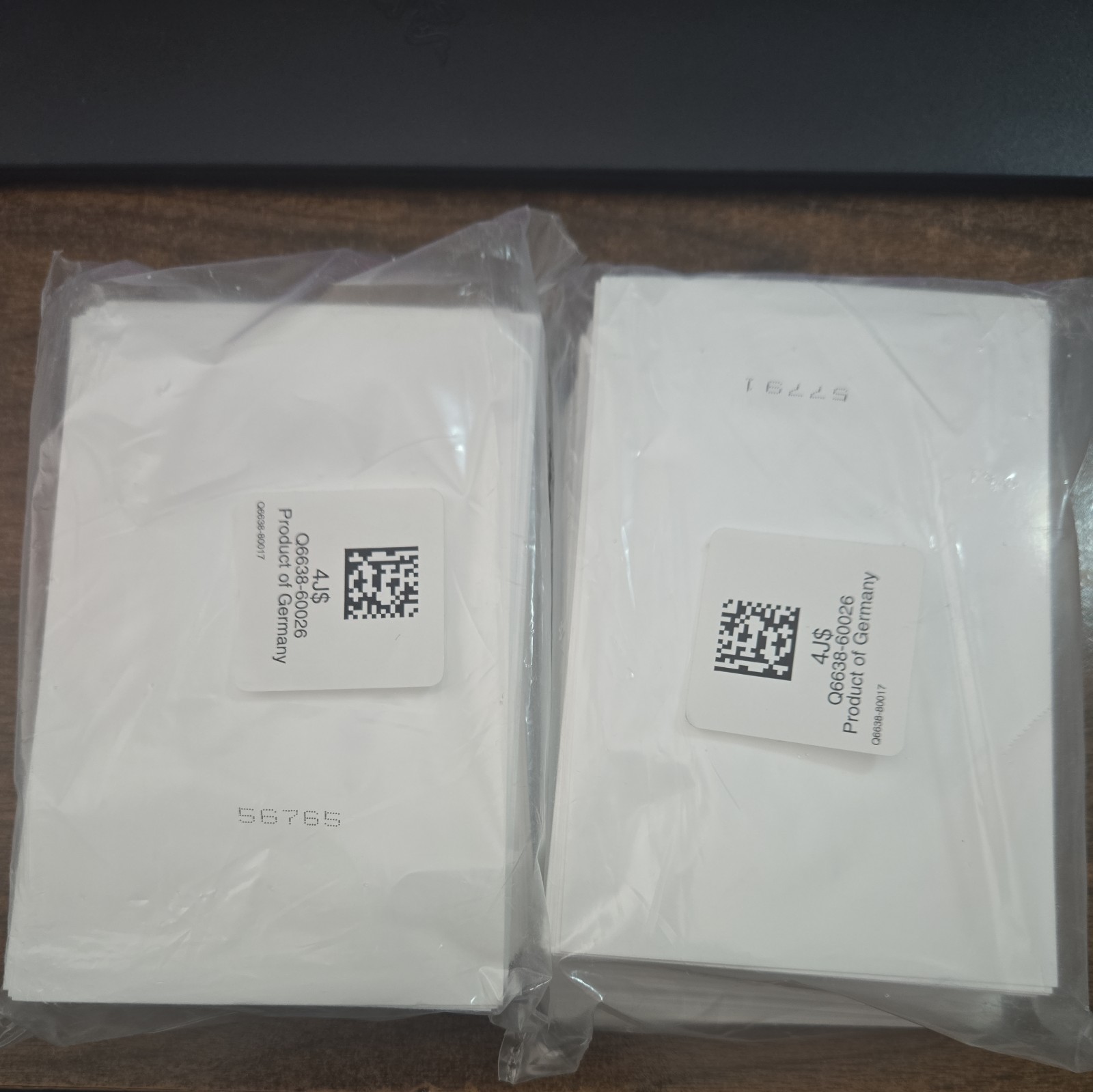 Lot of 2 NEW HP PHOTO PAPER (150) Sheets Advanced 4″X6″. 4J$ Q6638-60026 #N24-8