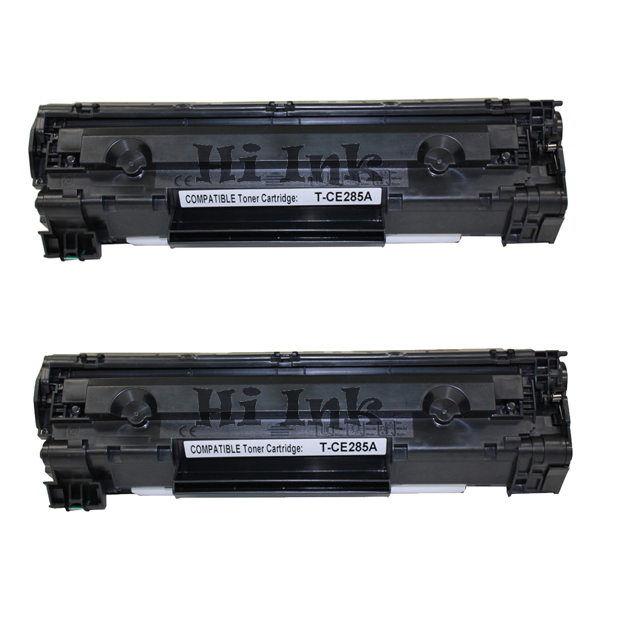 2PK New CE285A 85A Black Toner Cartridge for HP LaserJet P1102W M1217nfw MFP