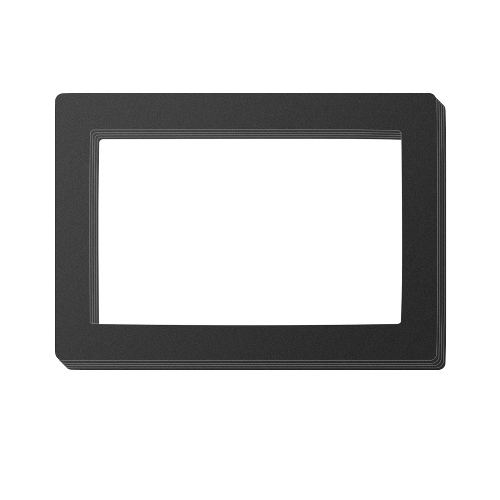 Black LCD Gasket 9.5 x 6.7in from Resin Spill with Non-dust M5B8