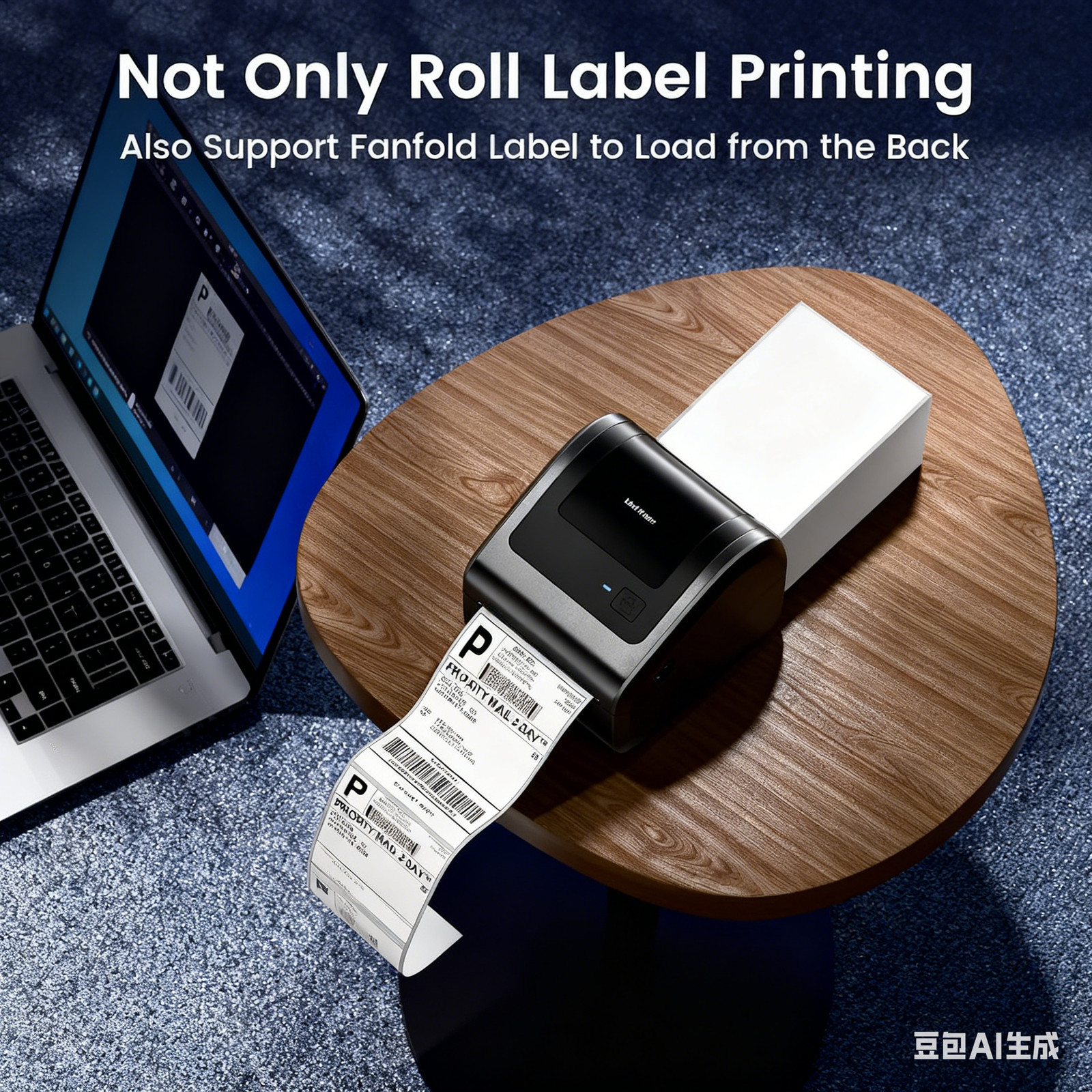 Phomemo D450BT 4×6 Thermal Label Printer for logistics Shipping Labels 300dpi