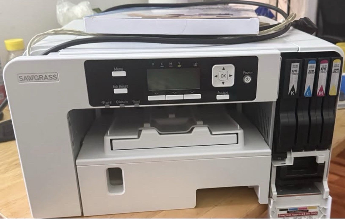 Sawgrass A21 Color Inkjet Printer, Wireless, A4, 4800×1200 DPI, 15 ppm, 512MB