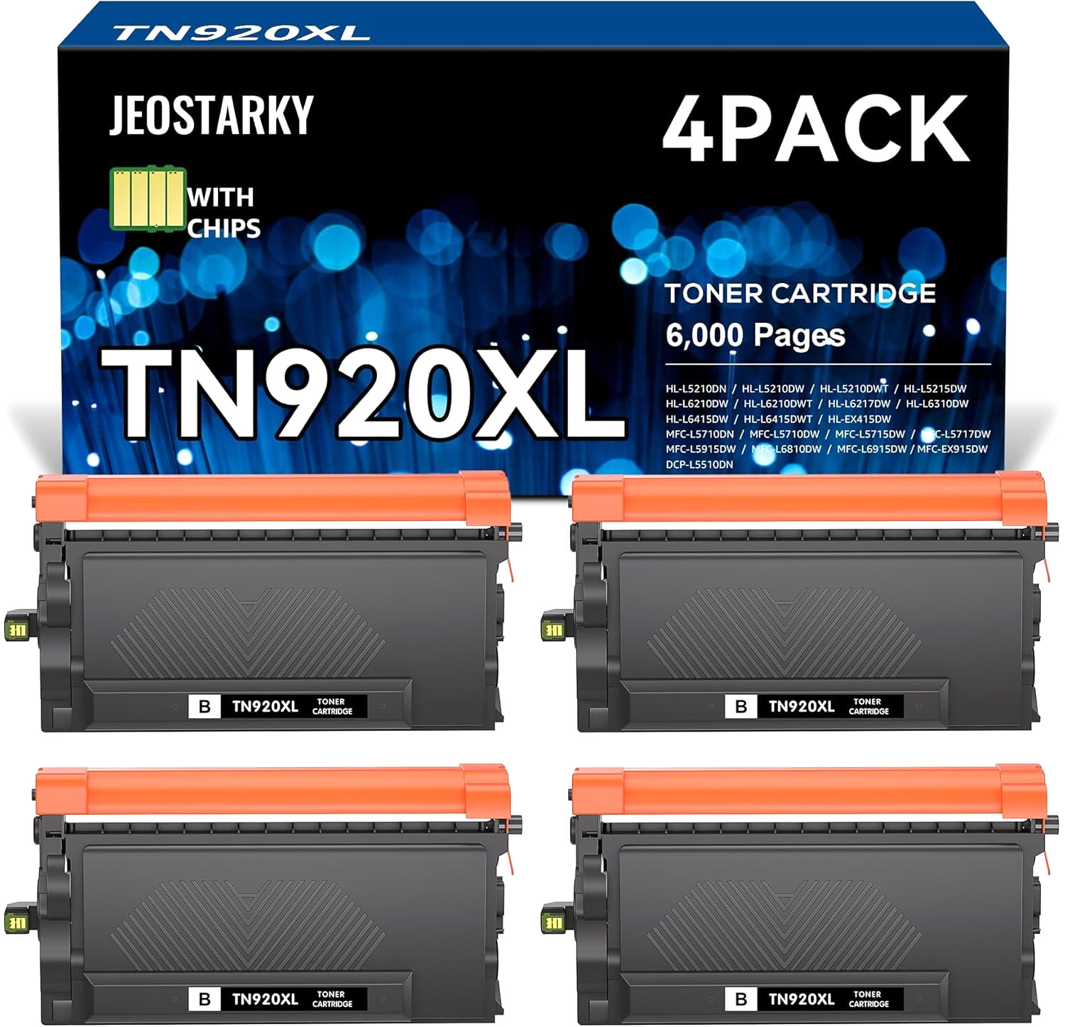 TN920XL Toner Cartridge for Brother HL-L6210DW/HL-L5210DW/HL-L6310DW/MFC-L6810DW