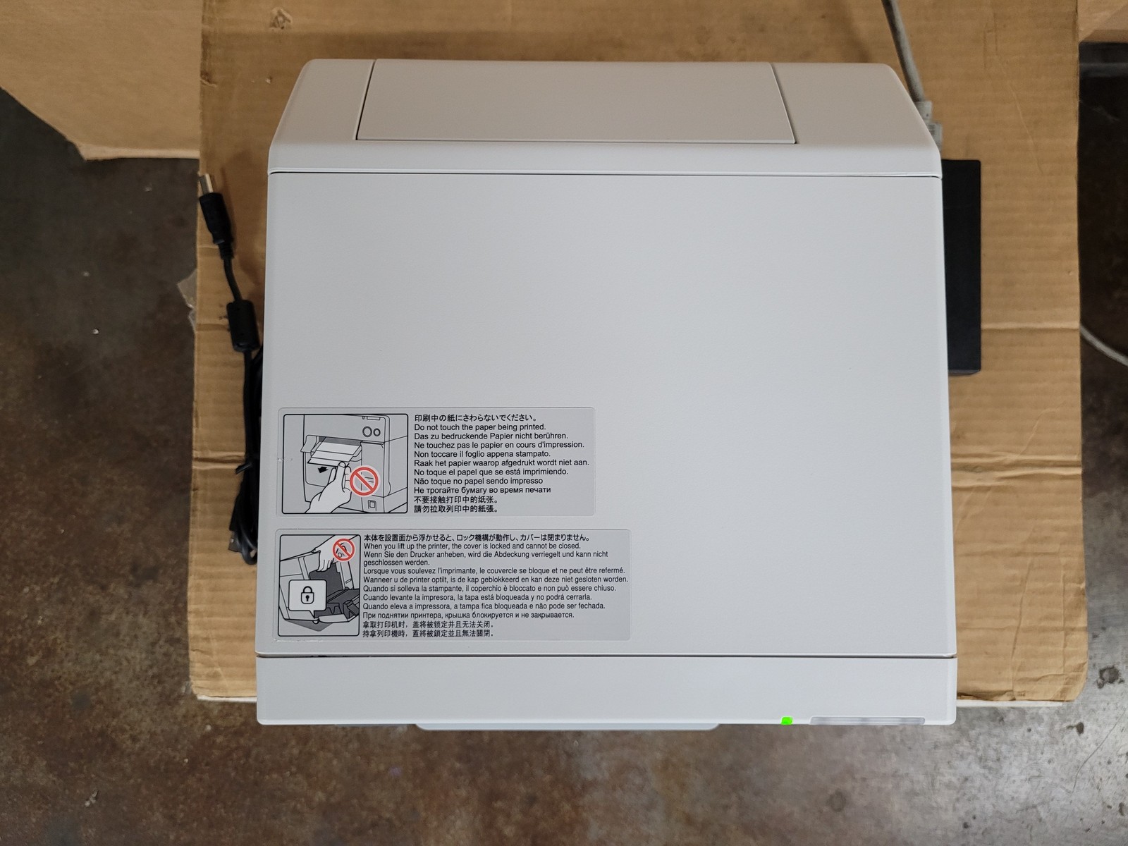 Epson ColorWorks TM-C3400 Color printer Working Excellent Fully Tested No Ink