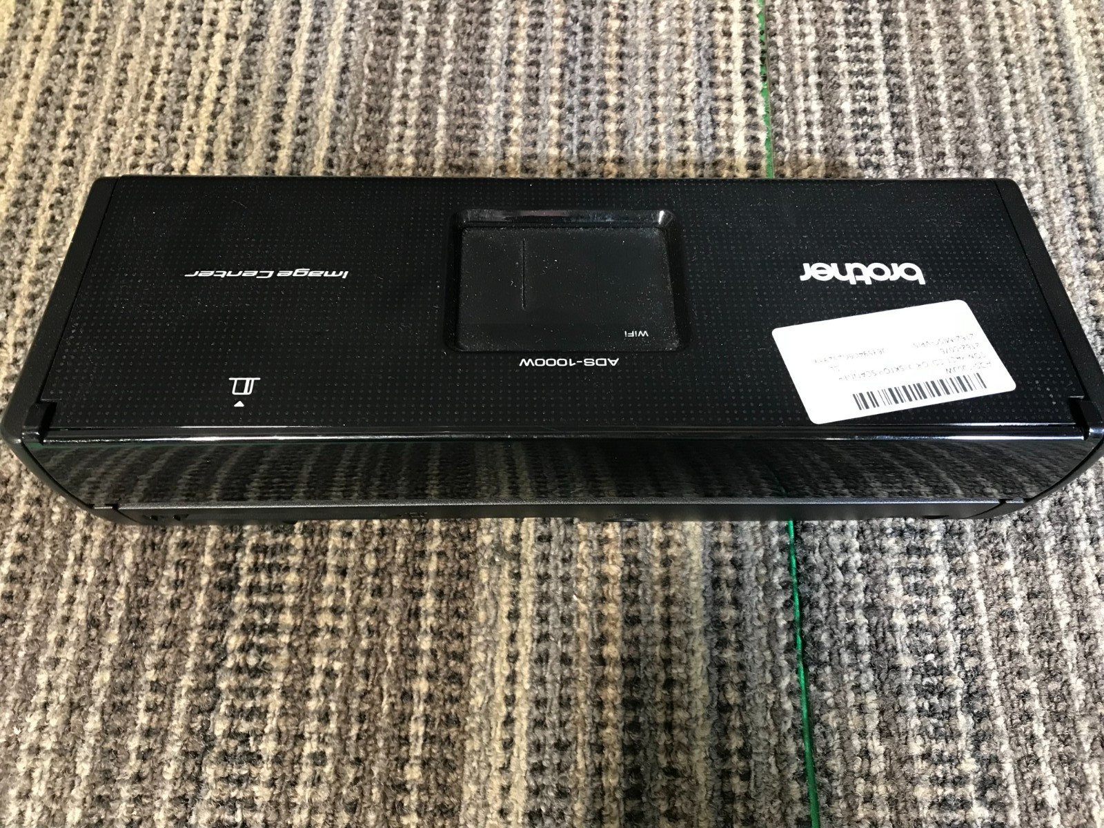 Brother Image Center ADS-1000W Black Compact Document Desktop Scanner* NO AC