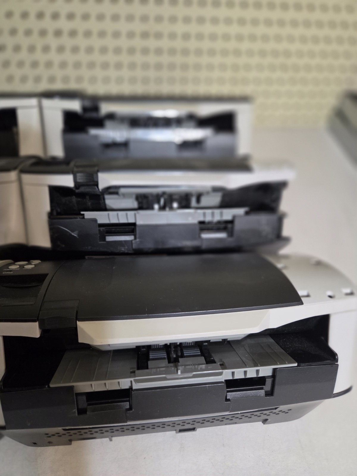 Lot of 6 Fujitsu Fi-7160 Document Scanner PA03670-B055 Missing Parts & Untested
