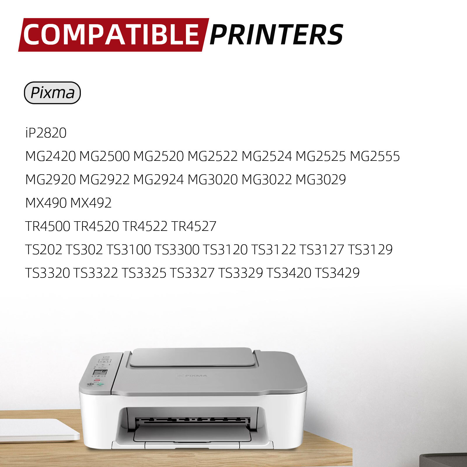 PG-245XL CL-246XL Ink Cartridge for Canon PIXMA MG2522 MG2520 TS3122 MX490 MX492