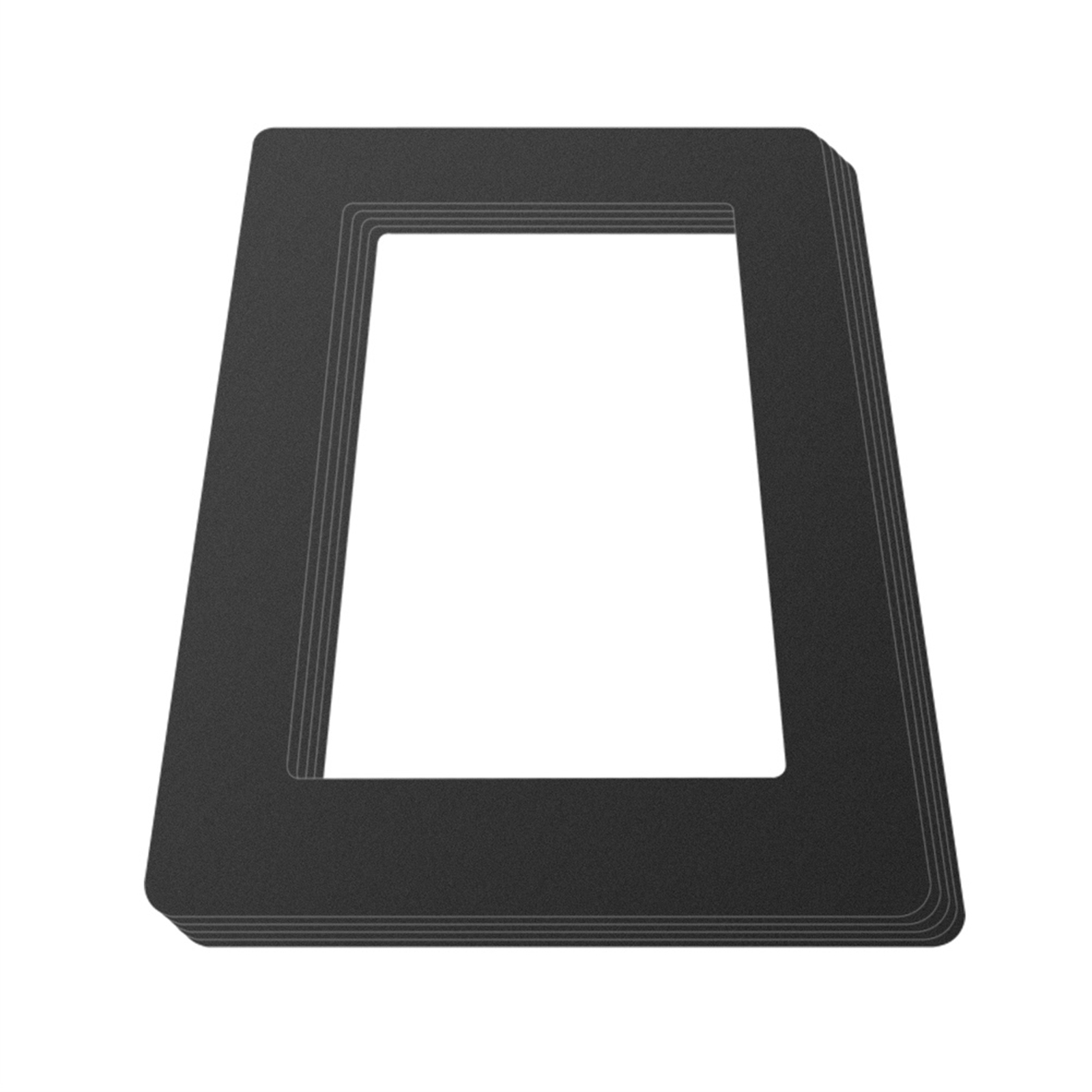 Black LCD Gasket 6.5 x 4.1in from Resin Spill with Non-dust W7M1