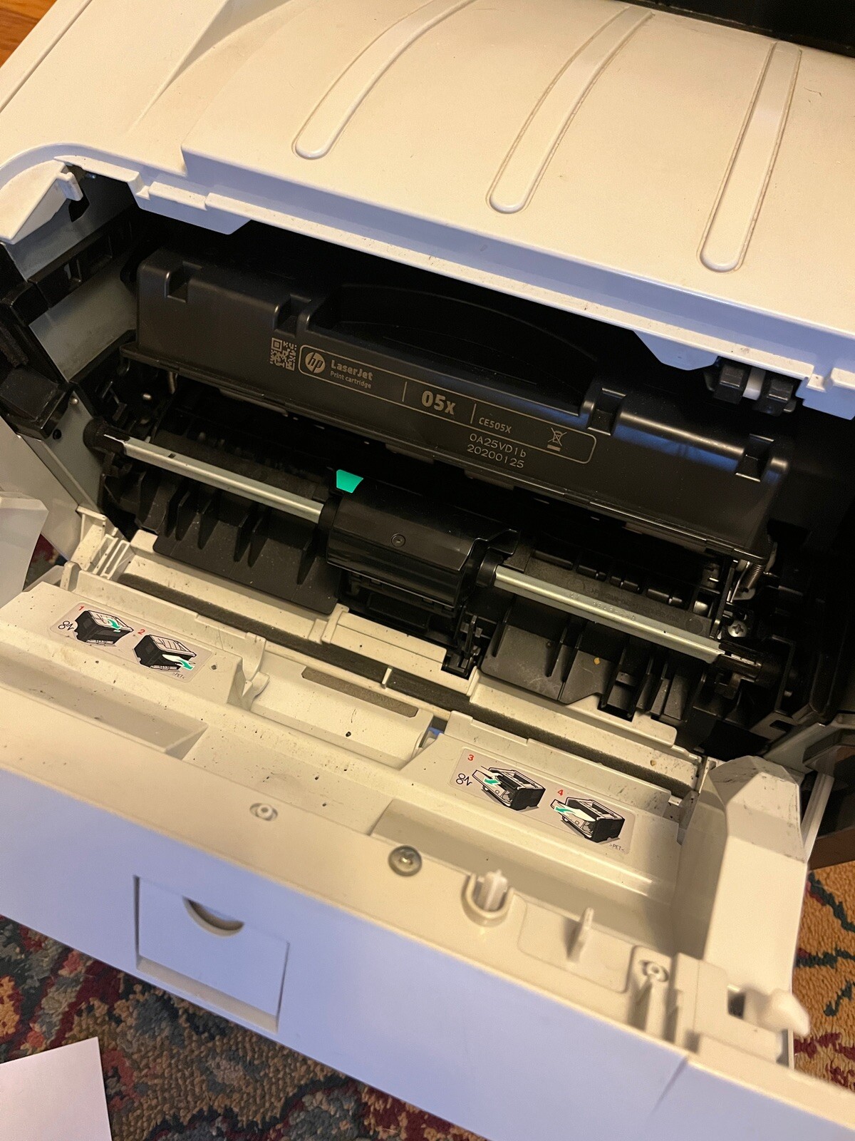 HP LaserJet P2055dn Laser Printer TONER INCLUDED