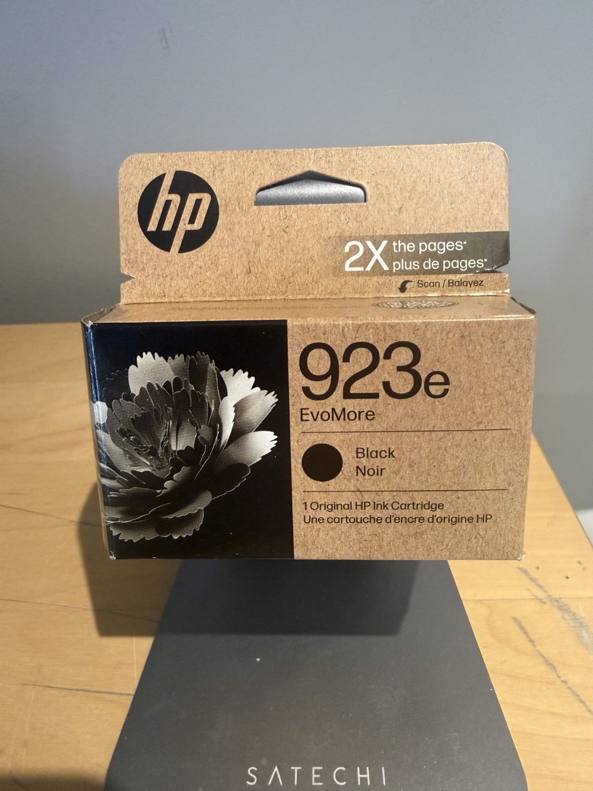 HP GENUINE 923e BLACK INK (SEALED RETAIL BOX) Exp: 07/2027 or LATER