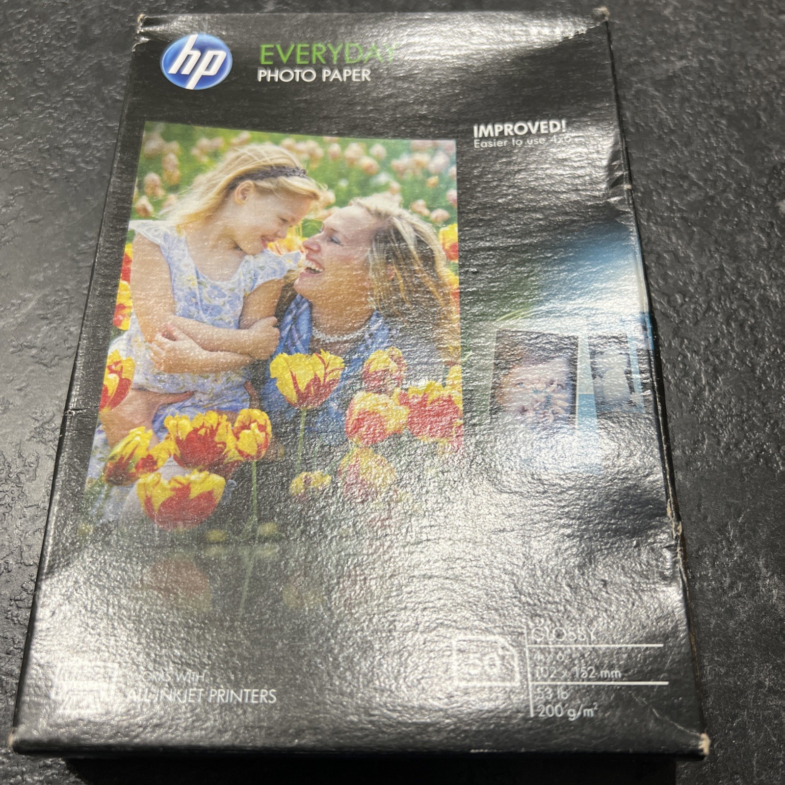 HP Everyday Semi-Gloss Inkjet Photo Paper 50 Sheets 4×6