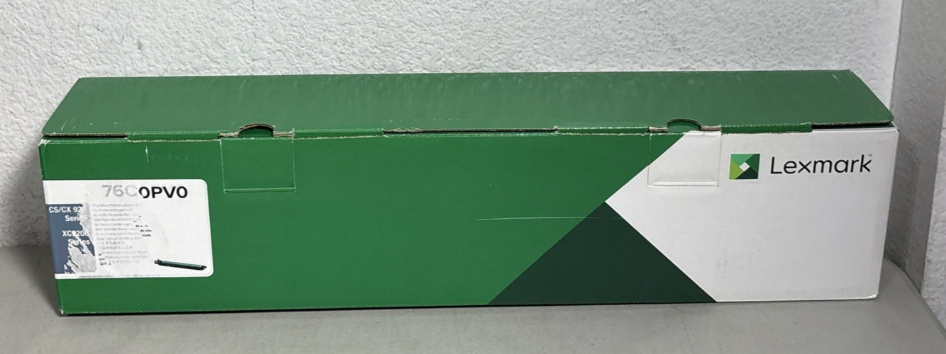 New Genuine Lexmark 76C0PV0 One Color Photoconductor Unit CS/CX 920 XC9200