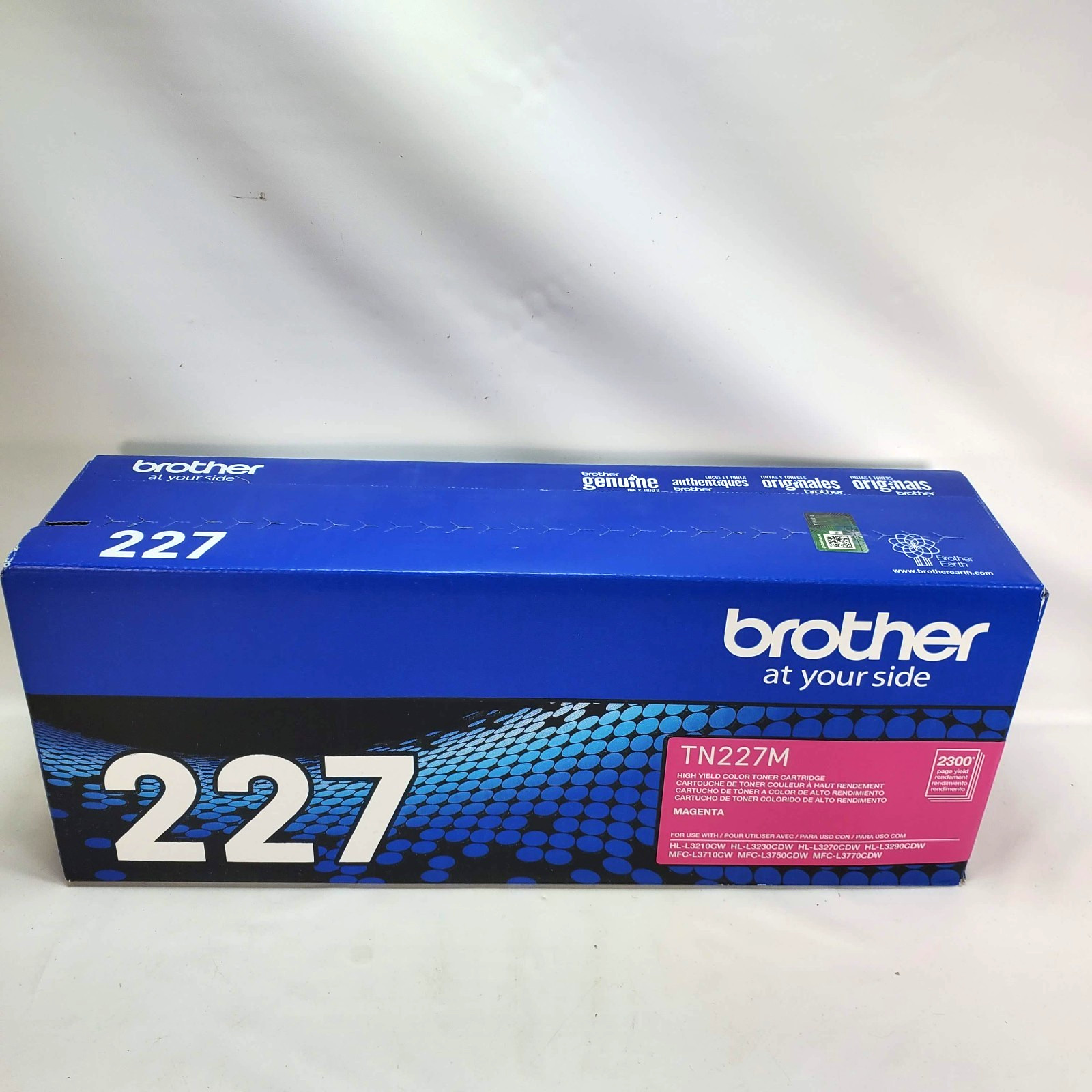 Genuine Brother TN227M Magenta High Yield Toner Cartridge NEW Sealed OEM 2300