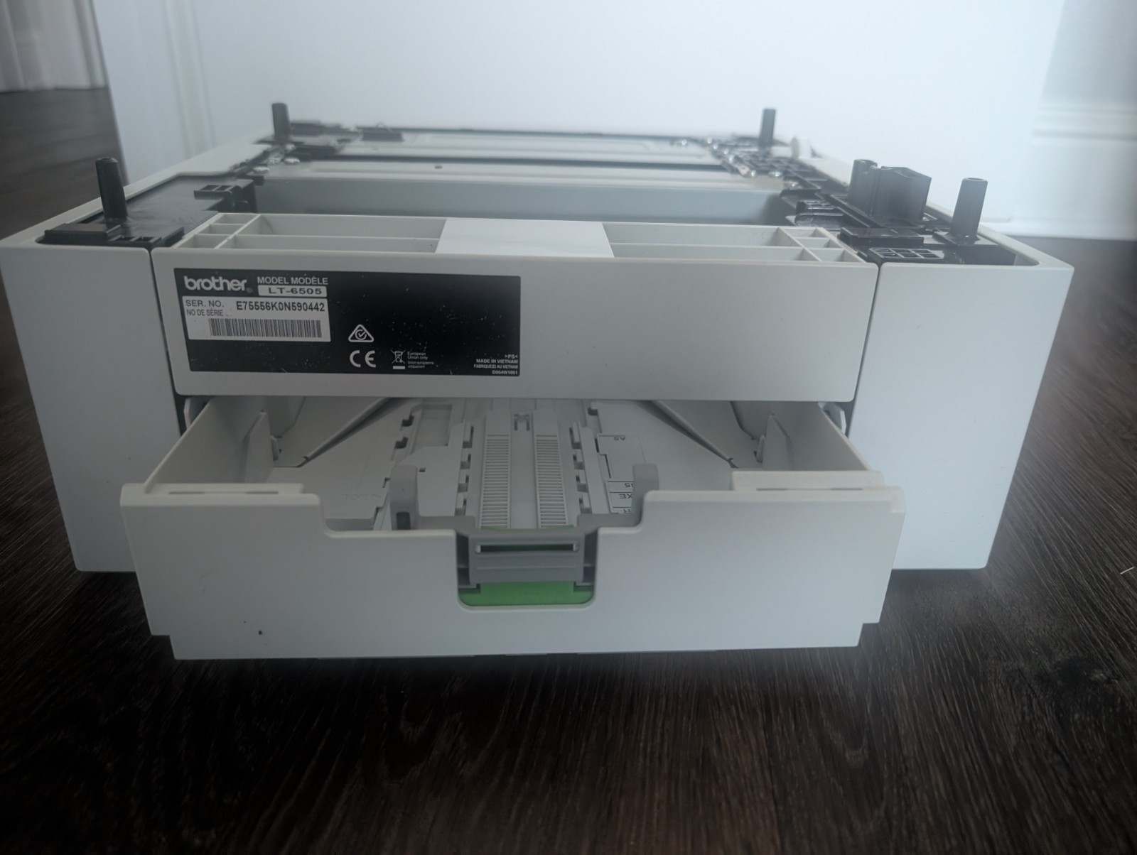 Brother LT-6505 Optional Lower Paper Tray 520-Sheet Capacity LT6505 Lightly Used