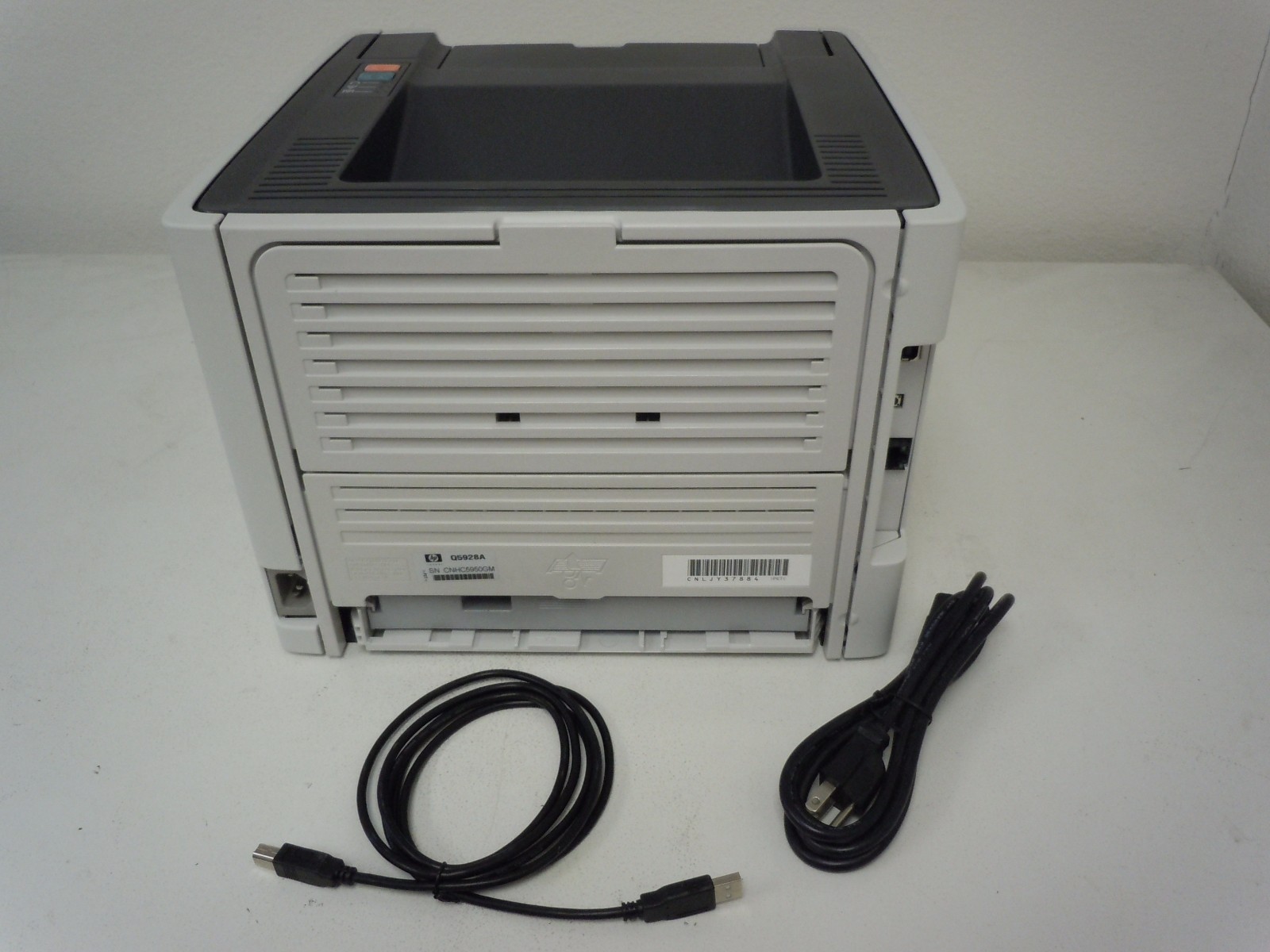 Q5928A HP Laserjet 1320N Laser Printer (10/100TX Network & USB 2.0) w/New Cables