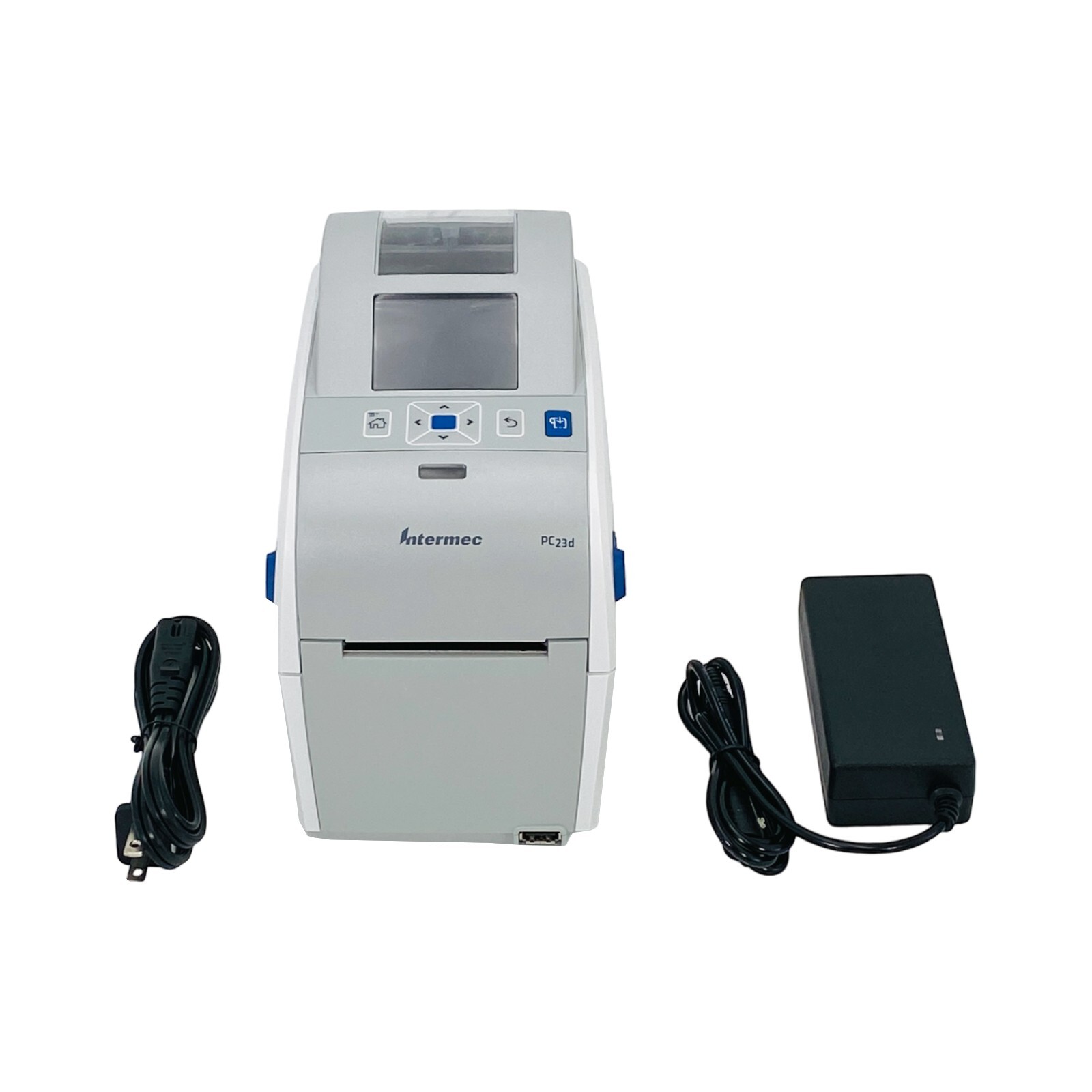 INTERMEC PC23d Direct Thermal Barcode Label Printer USB with AC Adapter