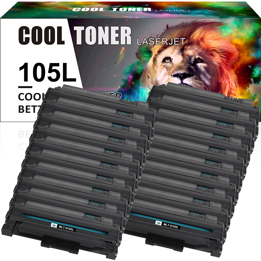 20x MLT-D105L Toner Compatible for Samsung ML-1911 ML-2540R SCX-4600 SF-651P 650