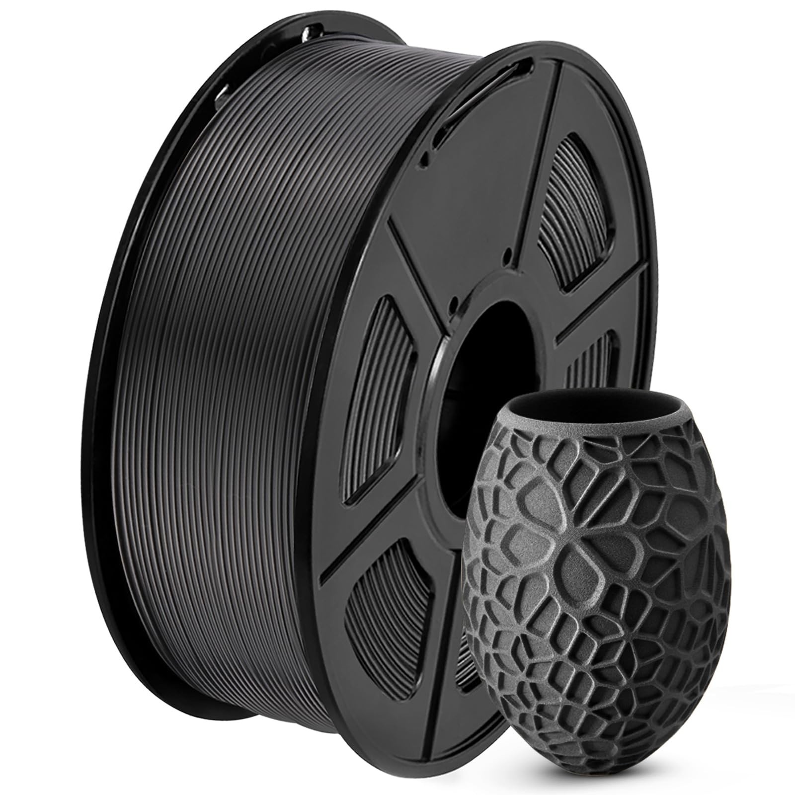 SUNLU PLA 3D Printer Filament 1.75mm, Neatly Wound for FDM 3D Printing